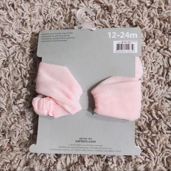 Caters Unicorn Head Band Wrap Girls Baby Size 12-24 Months NWT - Picture 2 of 4